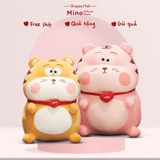 Hổ Nhồi Bông Mặt Ngáo Thú Nhồi Bông Hổ Cho Bé MINO TH105