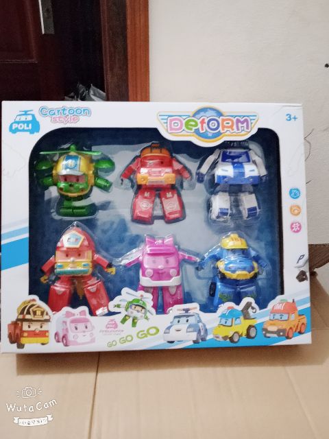 ĐỘI BAY SIÊU ĐẲNG RONOCAR 6 CON TO POLI