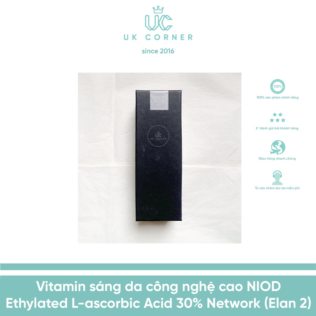 Serum Vitamin C sáng da công nghệ cao NIOD ETHYLATED L ASCORBIC ACID 30% NETWORK (ELAN 2)