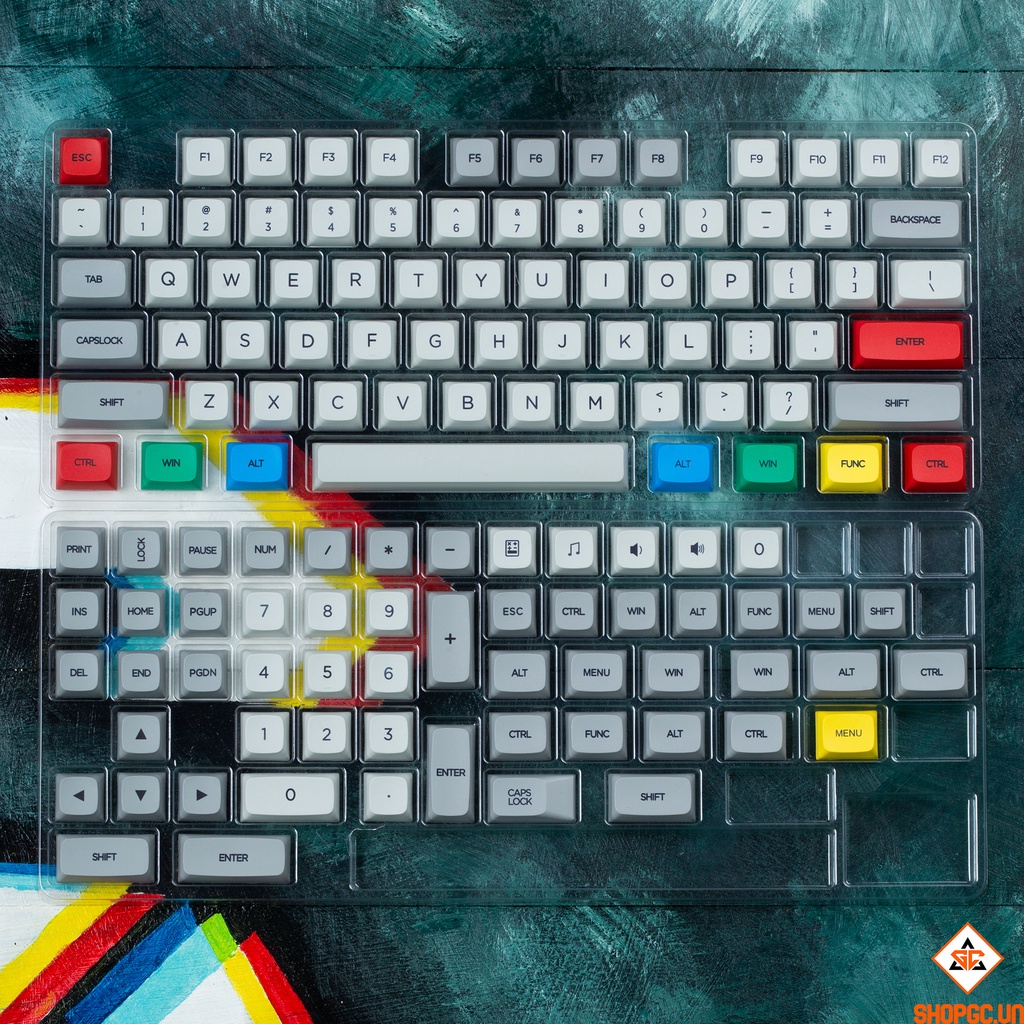 Bộ Keycap XDA CMYK 131 nút