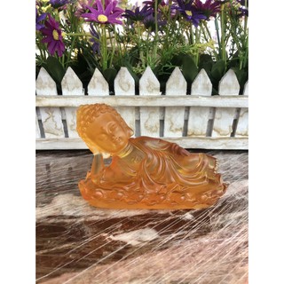 Tượng Đức Phật Thích Ca nhập Niết Bàn đá lưu ly các màu