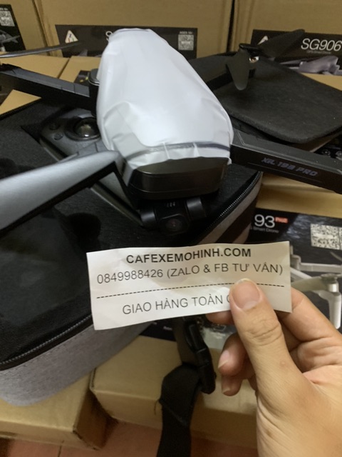 Flycam Sg906 Pro 2 Gimbal 3 trục Cam 4k quay chuyên nghiệp tặng Balo