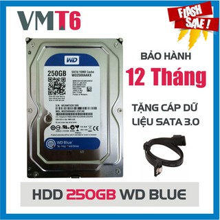 Ổ cứng HDD WD 250GB Western bảo hành 12 tháng !