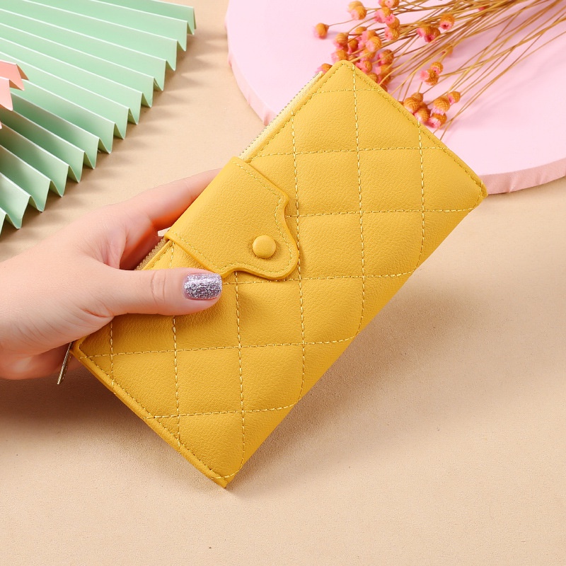 Ví nữ IELGY có khóa cài đa năng thời trang Hàn Quốc đáng yêu cho nữ