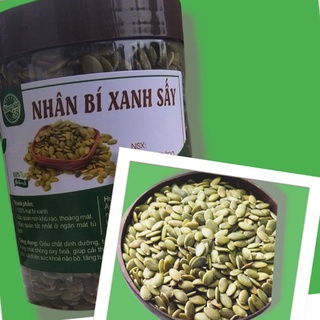 500g nhân bí xanh sấy giòn ăn liền, làm sữa, làm bánh, ngũ cốc