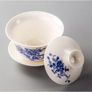 Chén khải , chén uống trà cổ trang hầu đồng loại đẹp 120ml