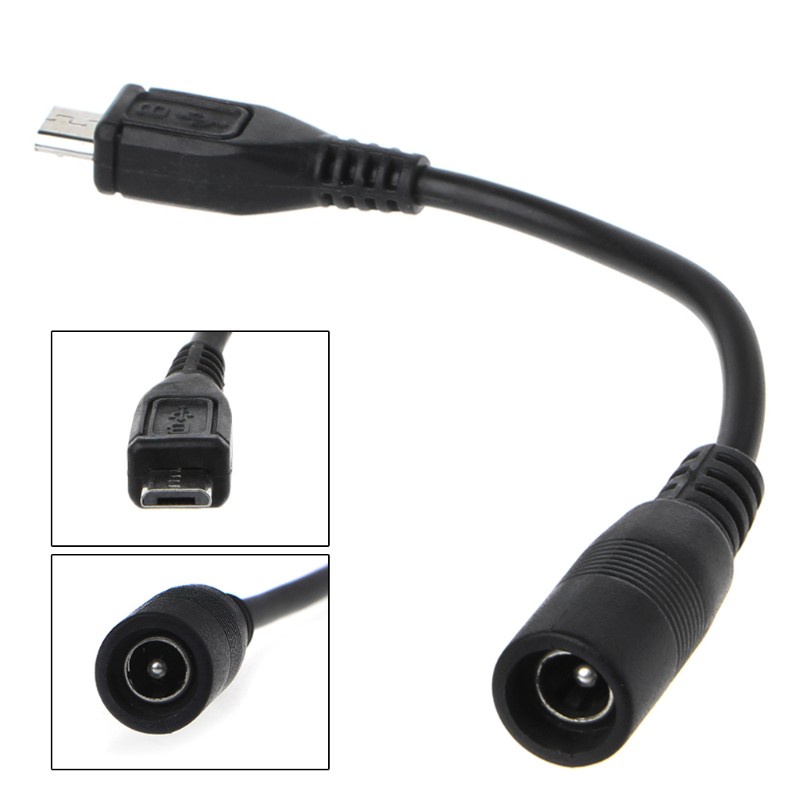 Dây Cáp Chuyển Đổi Nguồn Dc Sang Micro Usb 5.5x2.1mm