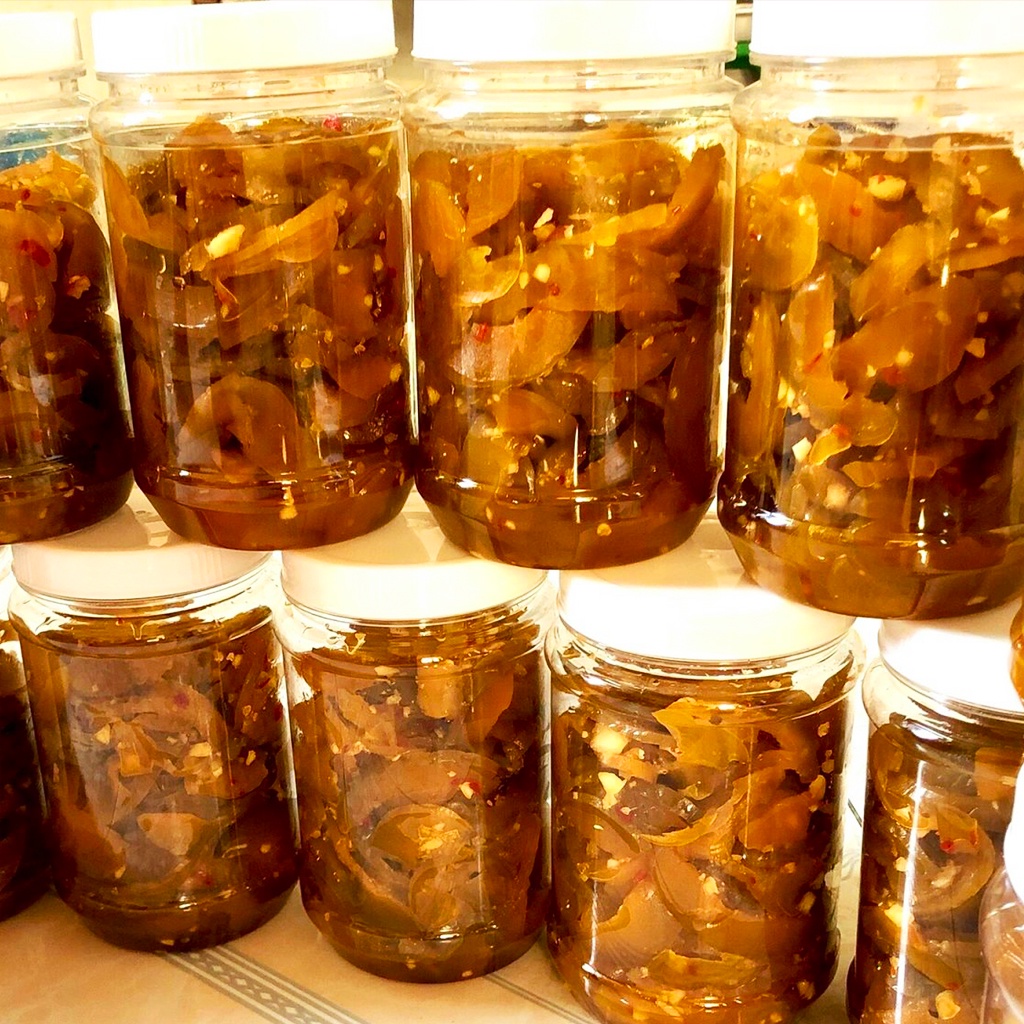 Mắm dưa gang miền Tây nhà làm chuyên sỉ, Mắm dưa trộn sẵn 500gram rất vừa ăn, ngon xuất sắc