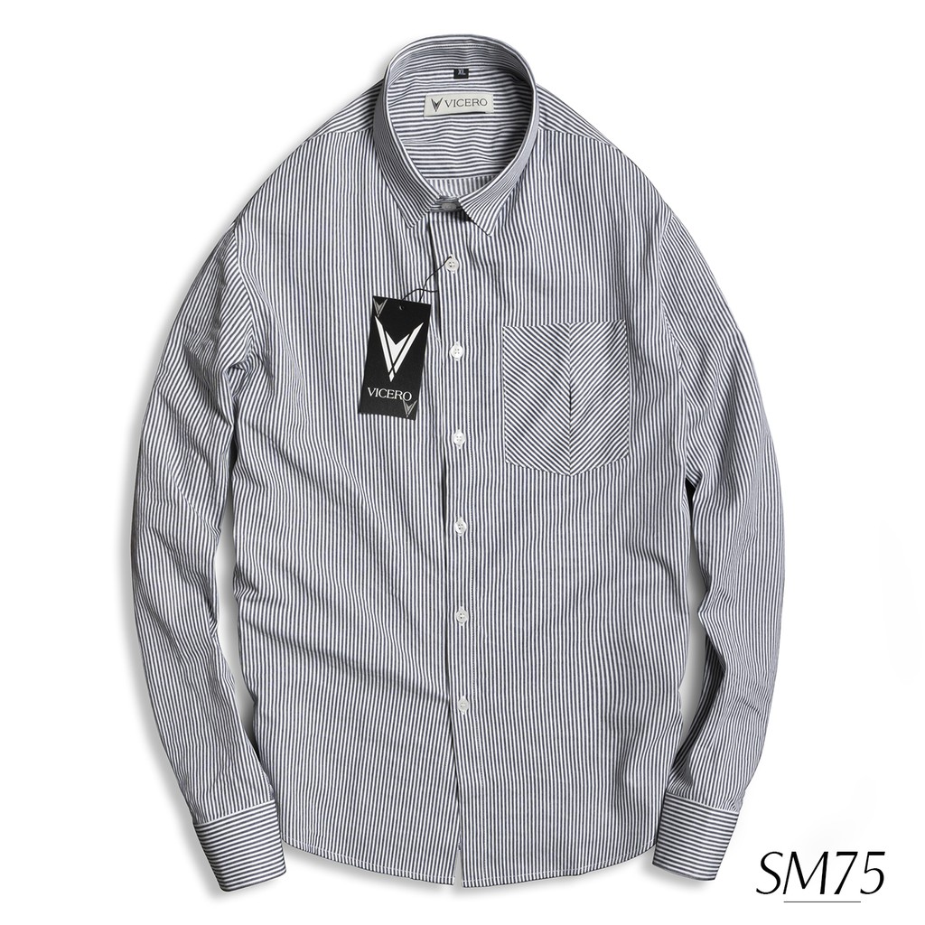 [Mã FAMALLT5 giảm 15% đơn 150K] Áo Sơ Mi Nam Phong cách Trẻ Trung Hiện Đại Thời Trang VICERO | BigBuy360 - bigbuy360.vn