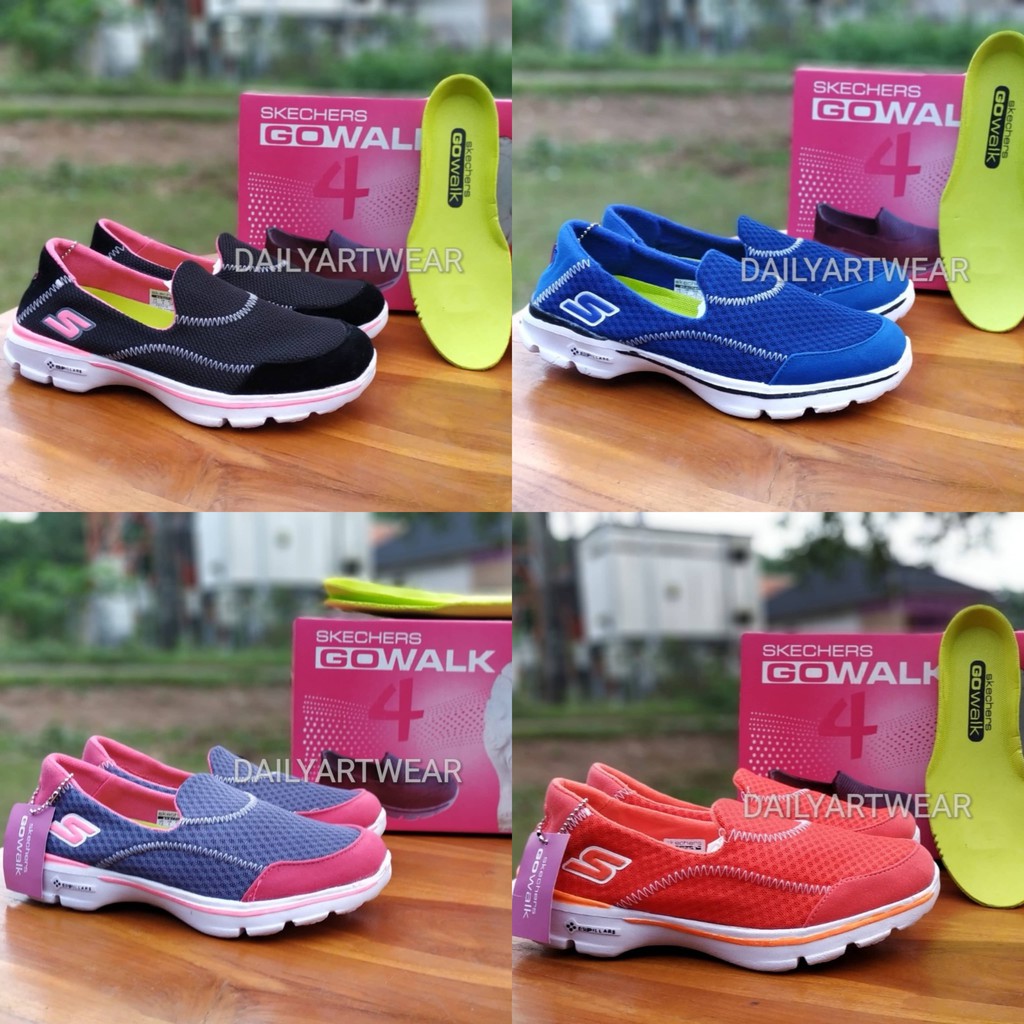 Giày Lười Skechers Go Thời Trang Cao Cấp Cho Nữ