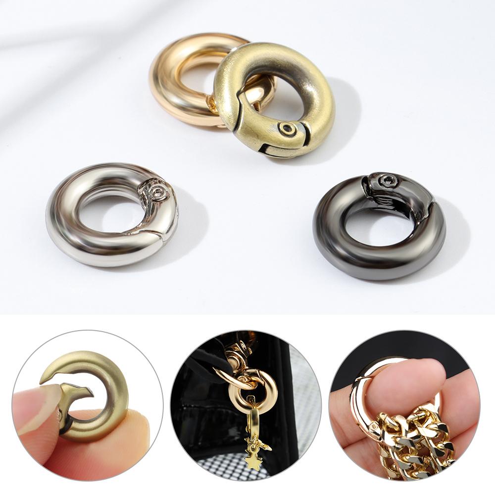 MELODG Khóa Dây Thắt Lưng Túi Xách Dạng Lò Xo Mạ 7mm
