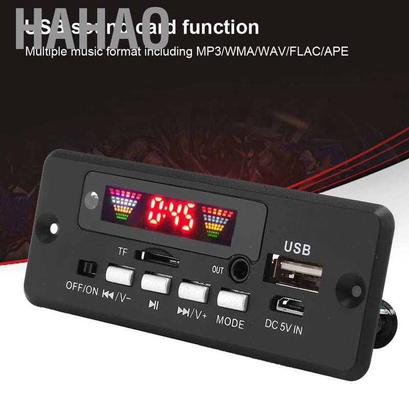 Bảng mạch giải mã âm thanh kèm điều khiển từ xa Mp3 Bluetooth 5.0