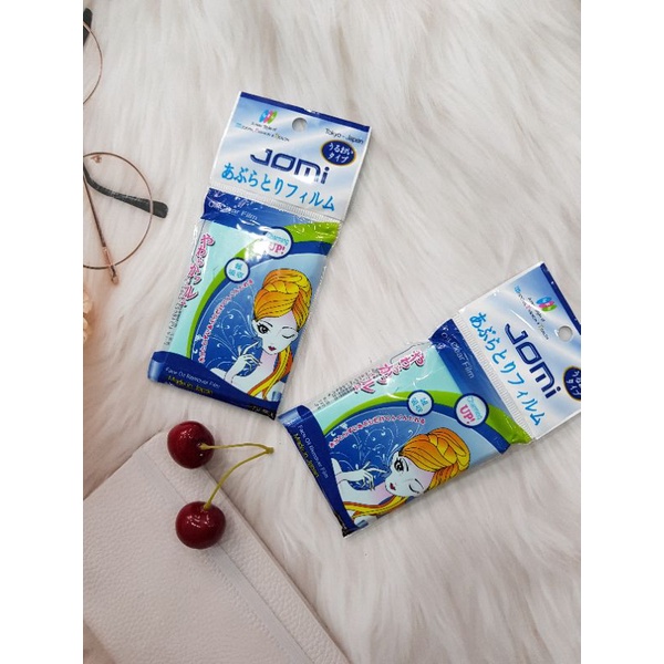 Giấy Thấm Dầu Jomi Oil Clear Film Nhật Bản - Gói 70 Miếng