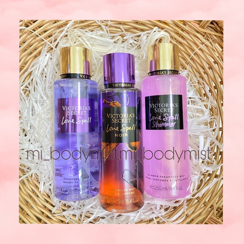 Cặp xịt thơm - dưỡng da Love Spell | Thế Giới Skin Care