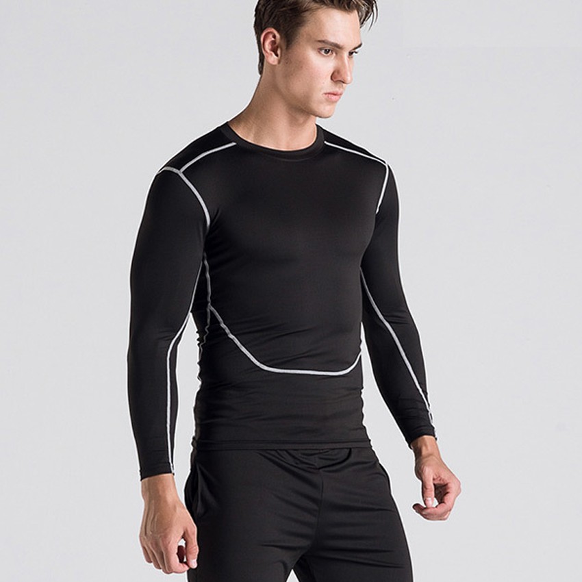 Quần áo giữ nhiệt nam hàng cao cấp - Đồ tập gym - Bộ legging nam chất co giãn 4 chiều-                       .