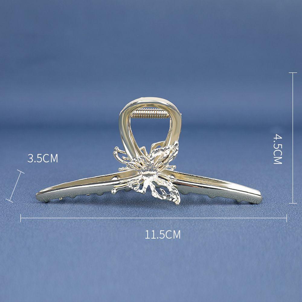 Kẹp Càng Cua Bằng Kim Loại Thanh Lịch Cho Nữ