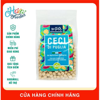 [DATE MỚI NHẤT] Đậu Gà Hữu Cơ Sottolestelle 400gr - Whole Chickpeas