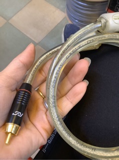 DÂY Coaxial 75 0hm dây mạ bạc 90 cm