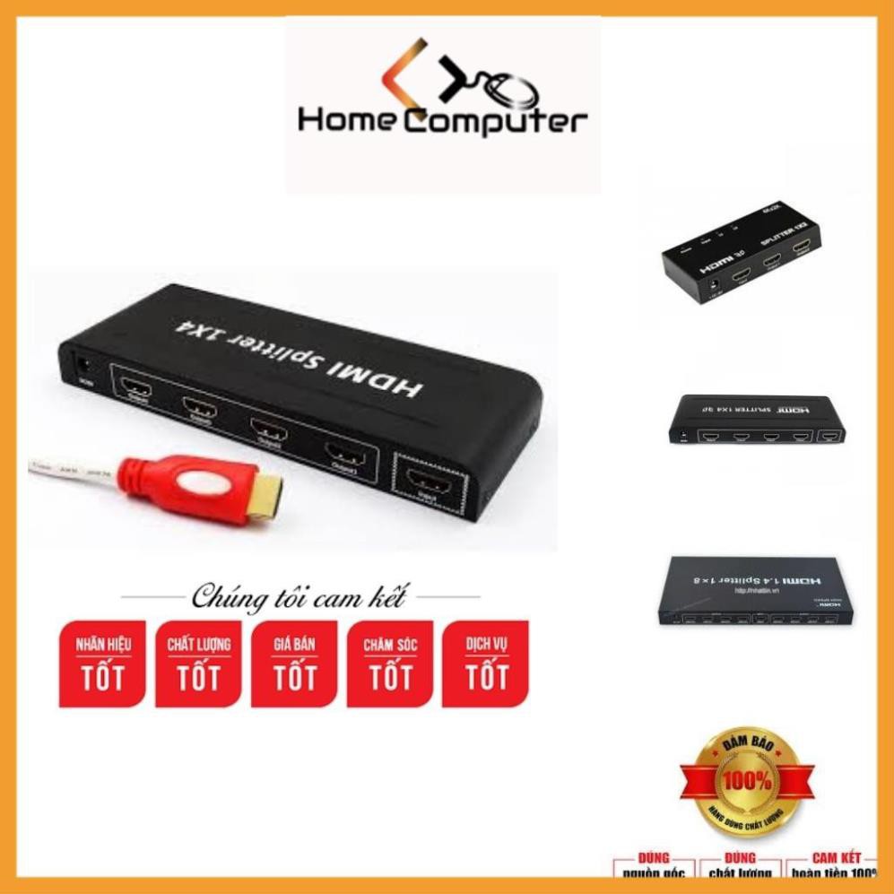 Bộ chia HDMI ra 2 cổng,4 cổng,8 cổng, 1 ra 2, 1 ra 4, 1 ra 8. hàng mạch dài. bảo hành 6 tháng