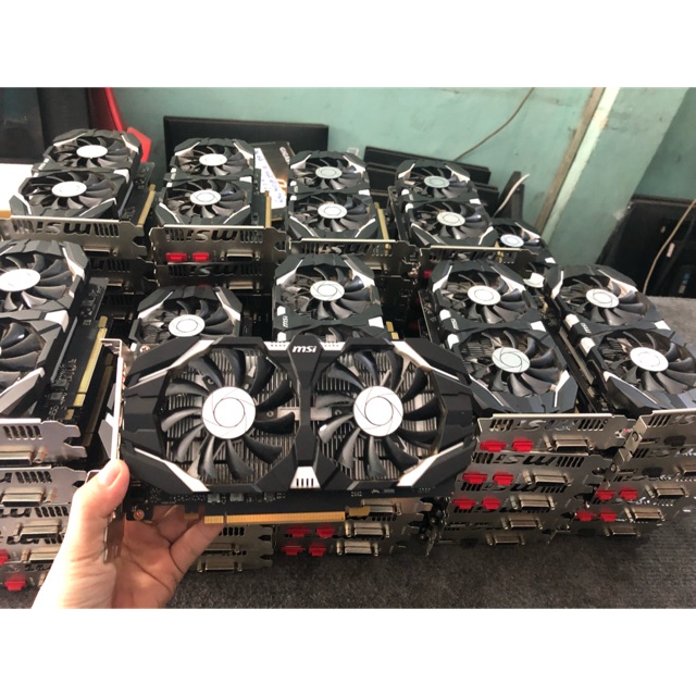 Card màn hình MSI GeForce GTX 1050Ti 4GB GDDR5 OCV1