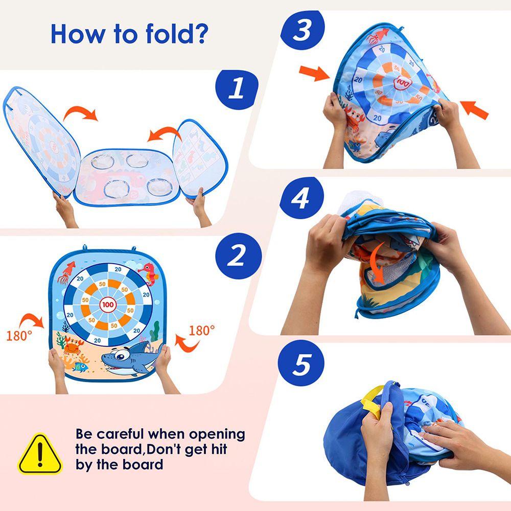 YOLA Bộ Đồ Chơi 8 Túi Đậu 3 Trong 1 Cho Bé Và Gia Đình