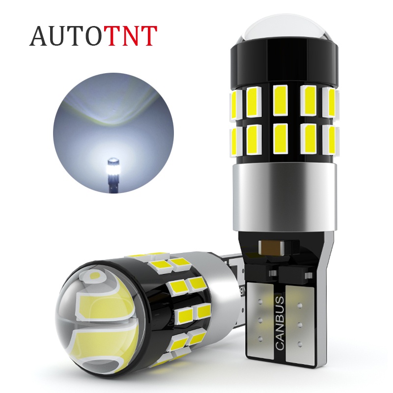 Set 2 Bóng Đèn LED T10 W5W 194 168 3014 Chuyên Dụng Dành Cho Ô Tô