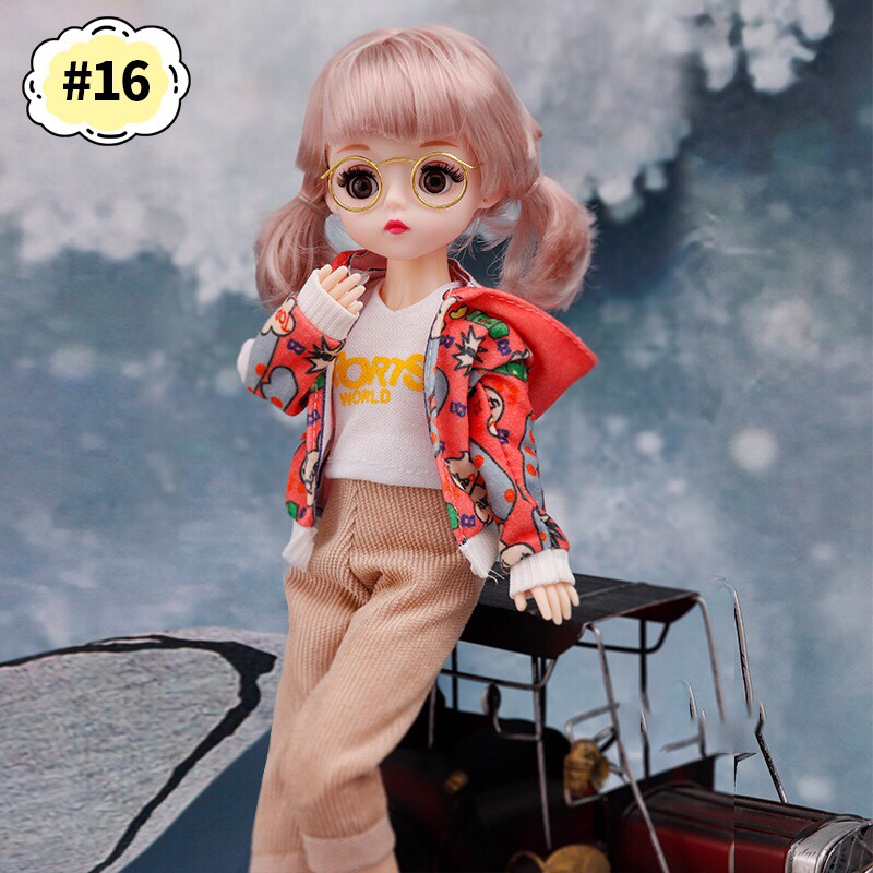 Váy Thời Trang Cho Búp Bê 30cm Tỉ Lệ 1/6