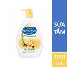 Sữa tắm Monsavon Lait & Vanille 1000ml