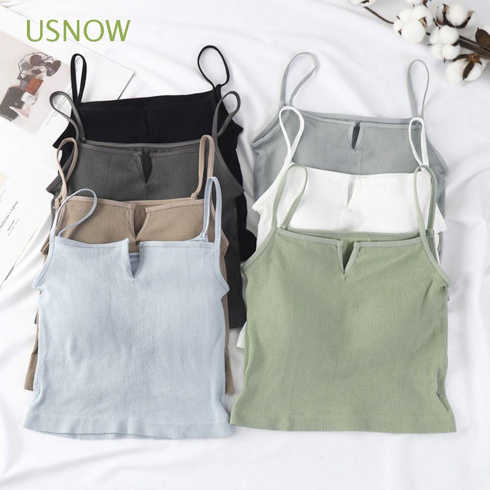 Áo hai dây màu trơn thời trang gợi cảm cho nữ