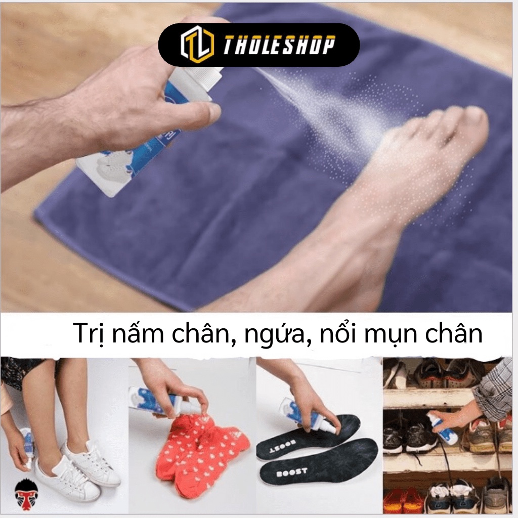 [SGD] Chai Xịt Khử Mùi Giày - Xịt Hôi Chân Chống Nấm, Ngứa, Khử Mùi Nón Bảo Hiểm 7035