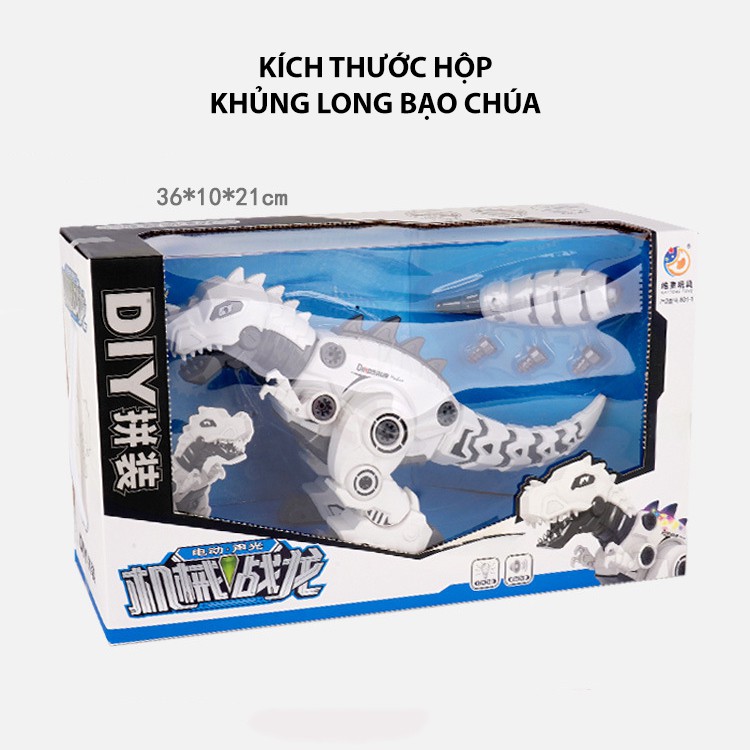 Đồ chơi Khủng Long Robot biết bước đi, có thể tháo dời và lắp ghép