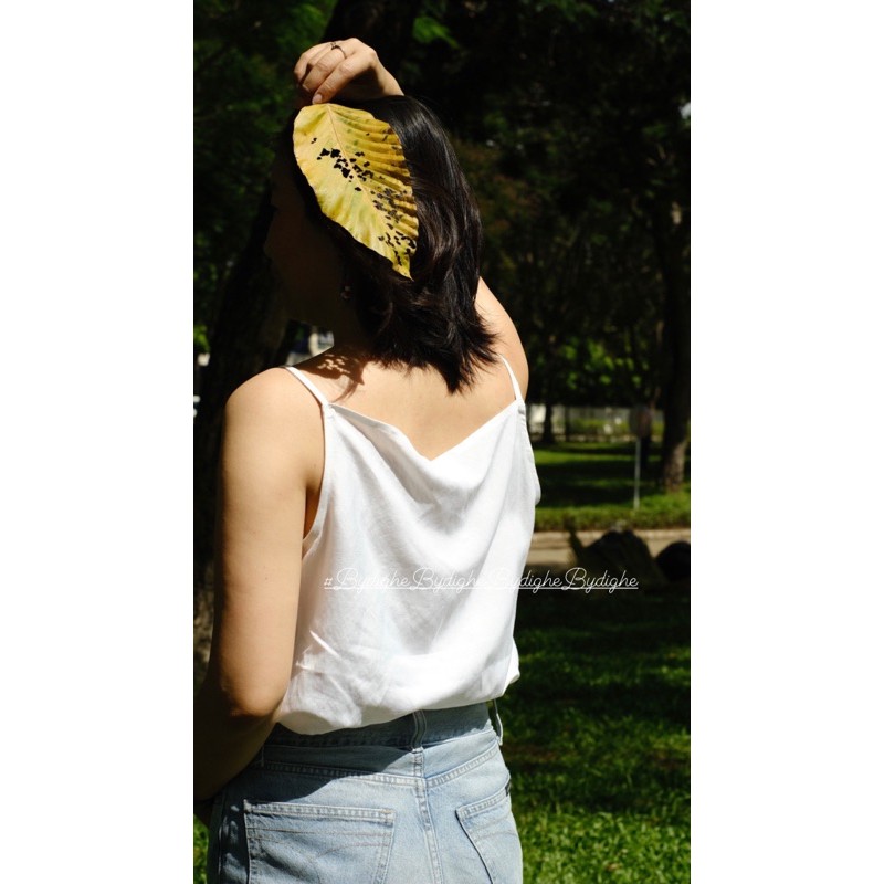 Áo 2 dây Linen By Dì Ghẻ