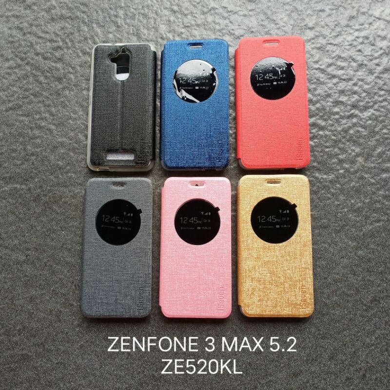 Lật Bao Da Thời Trang Cao Cấp Cho Asus Zenfone 3 Max 5.2 Ze520kl Ốp