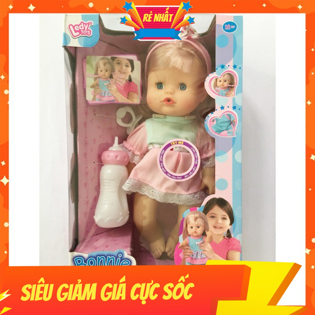 ĐỒ CHƠI BÚP BÊ - BÚP BÊ BÉ GÁI BÌNH SỮA