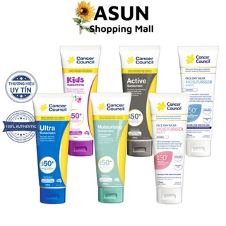 Kem Chống Nắng Cancer Council Dưỡng Ẩm Da Active/Sensitive/Moisturising SPF 50+/ PA +++ (75ml/110ml)