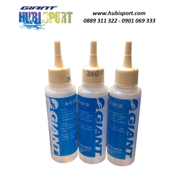 Dầu Tra Sên, Xích, Líp Xe Đạp Giant 60ml bôi trơn