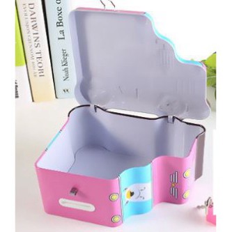 Hộp Đựng Tiền Tiết Kiệm Hình Xe Hoạt Hình Sáng Tạo (1229HHX)