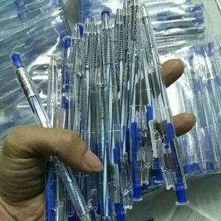 Combo 10 bút bi mực xanh