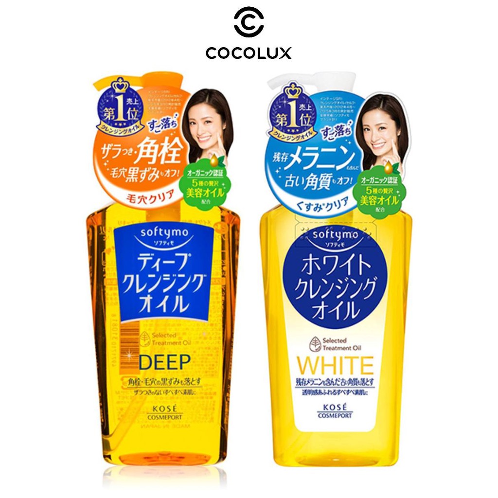 Dầu Tẩy Trang Kosé Softymo Deep Cleansing Oil-[Coco Shop]