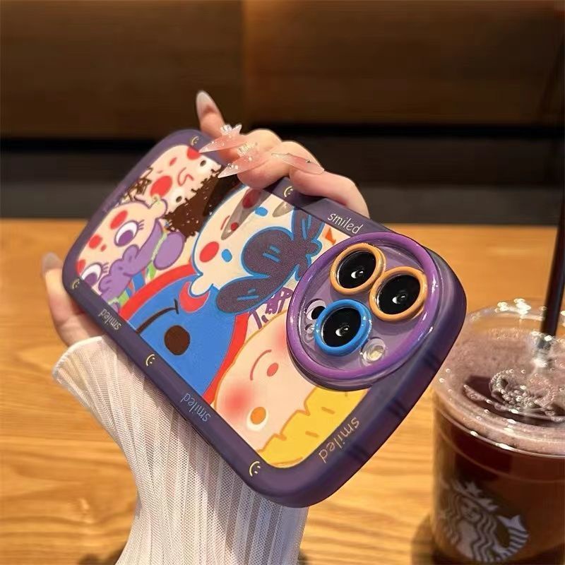 Ốp Điện Thoại Họa Tiết Avatar Màu Tím Dành Cho iPhone 12 13 11 Pro Max X Xs Max Xr