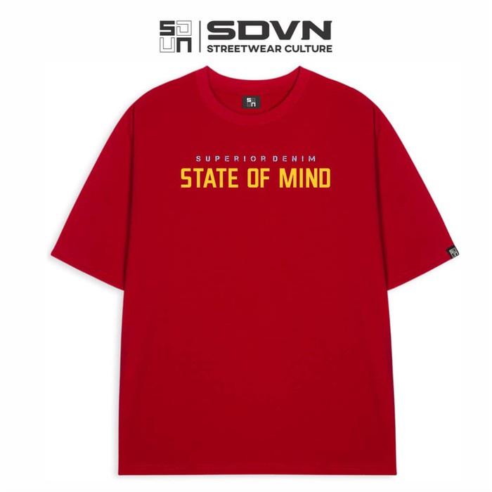 Áo Thun Unisex Nam Nữ Form Rộng Local Brand SDVN STATE OF MIND
