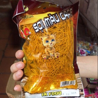 2 gói snack sợi ma cafe