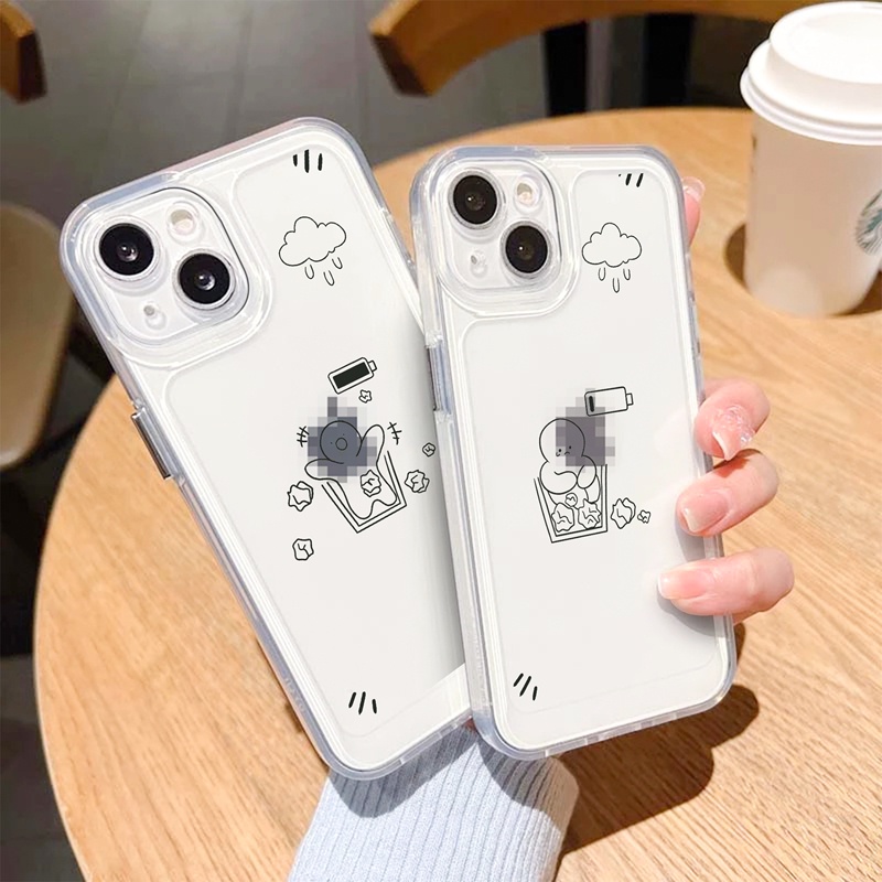 Suntaiho Ốp lưng iphone Ốp điện thoại Cartoon tpu cho iPhone 11 Pro 13 Pro Max 12 Pro Max XS Max X XR 7 8 Plus
