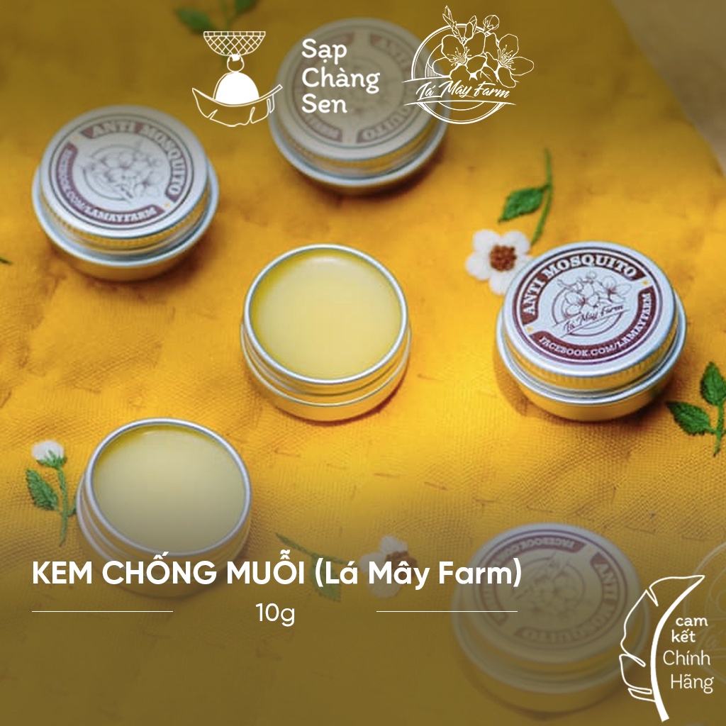 Kem chống muỗi (Lá Mây Farm) - 10g