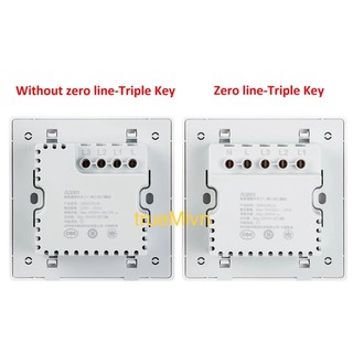 Công tắc âm tường Xiaomi Aqara D1