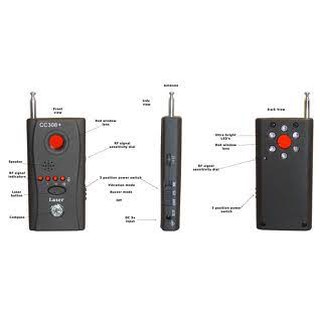 Thiết bị phát hiện camera quay trộm CC308+