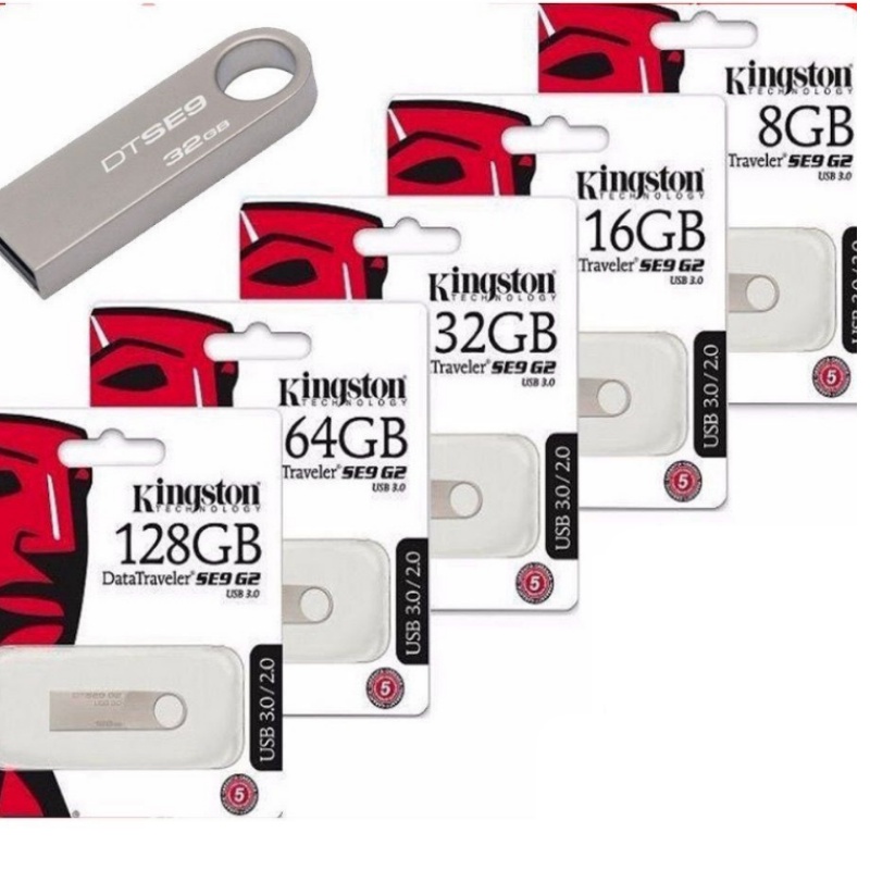 USB Kingston 64GB/128GB/16GB/32GB/8GB/4GB/ Hàng chất lượng - USB 2.0, Chống Nước Giá rẻ