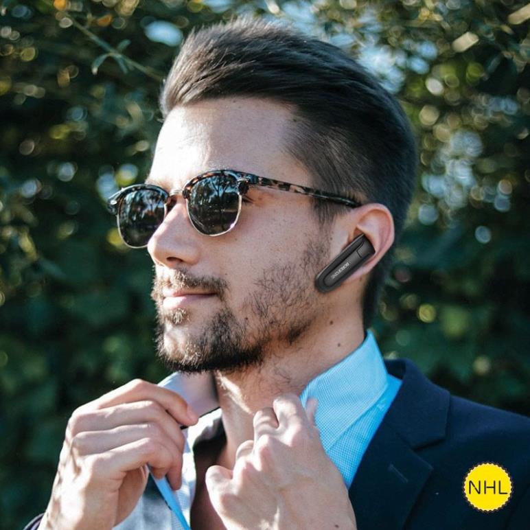 Tai nghe Bluetooth Borofone BC21 không dây 1 bên - Âm thanh stereo sống động, giọng nói trong - Lọc tiếng ồn