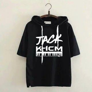 áo thun JACK K-ICM, áo có mũ, tay lửng JACK K-ICM