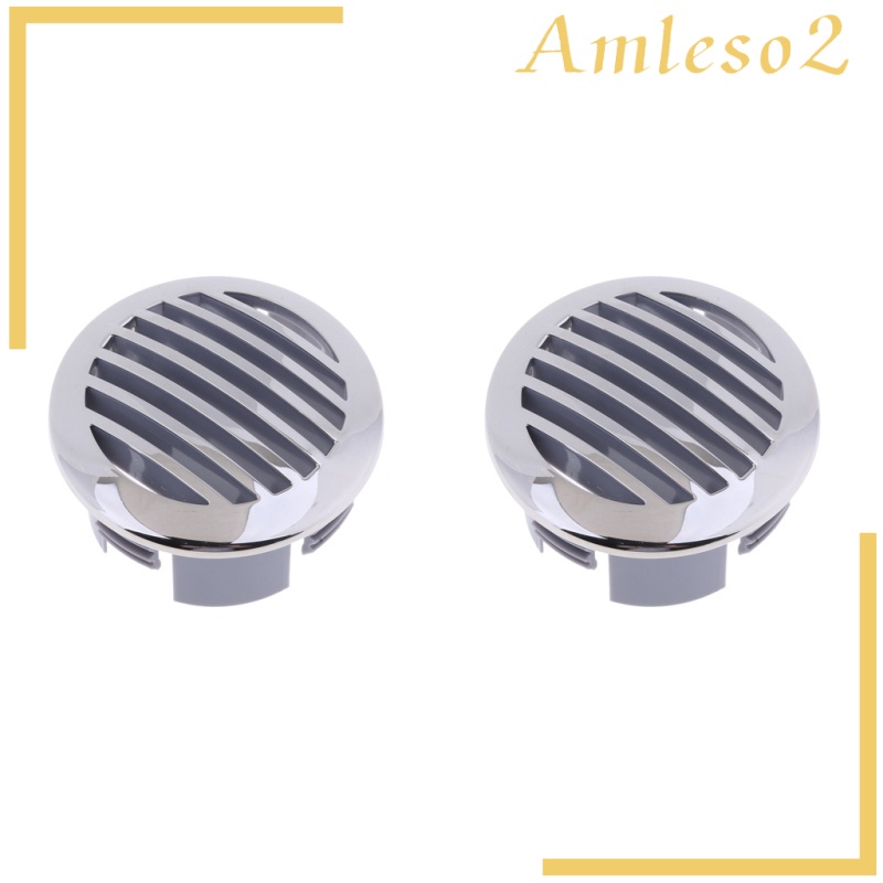 Bộ 2 Ống Thông Hơi Tròn Bằng Thép Không Gỉ 3 "76Mm 81932ss-hp Cho Tàu Thuyền Rv | BigBuy360 - bigbuy360.vn